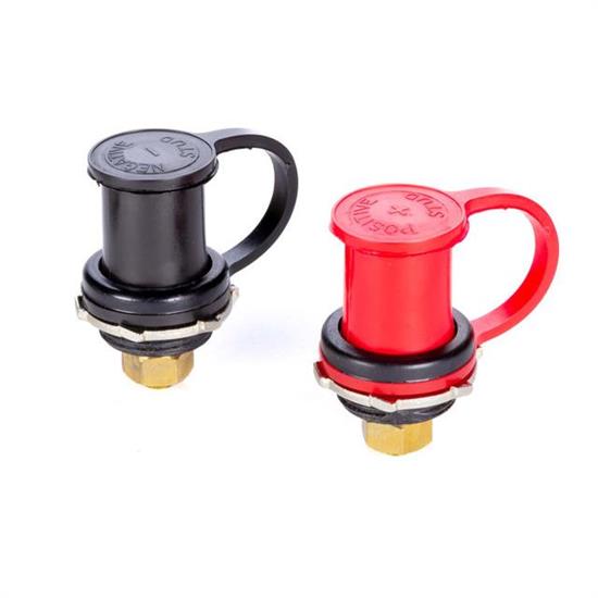 QRP57-703 Remote Jumper Post Set - Red & Black - Set of 2