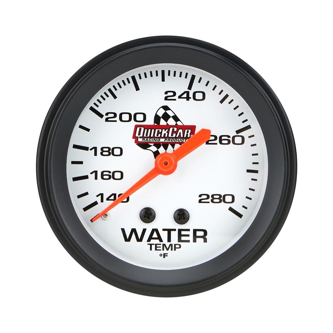 QuickCar 611-6006 2-5/8 Inch Mechanical Water Temperature Gauge