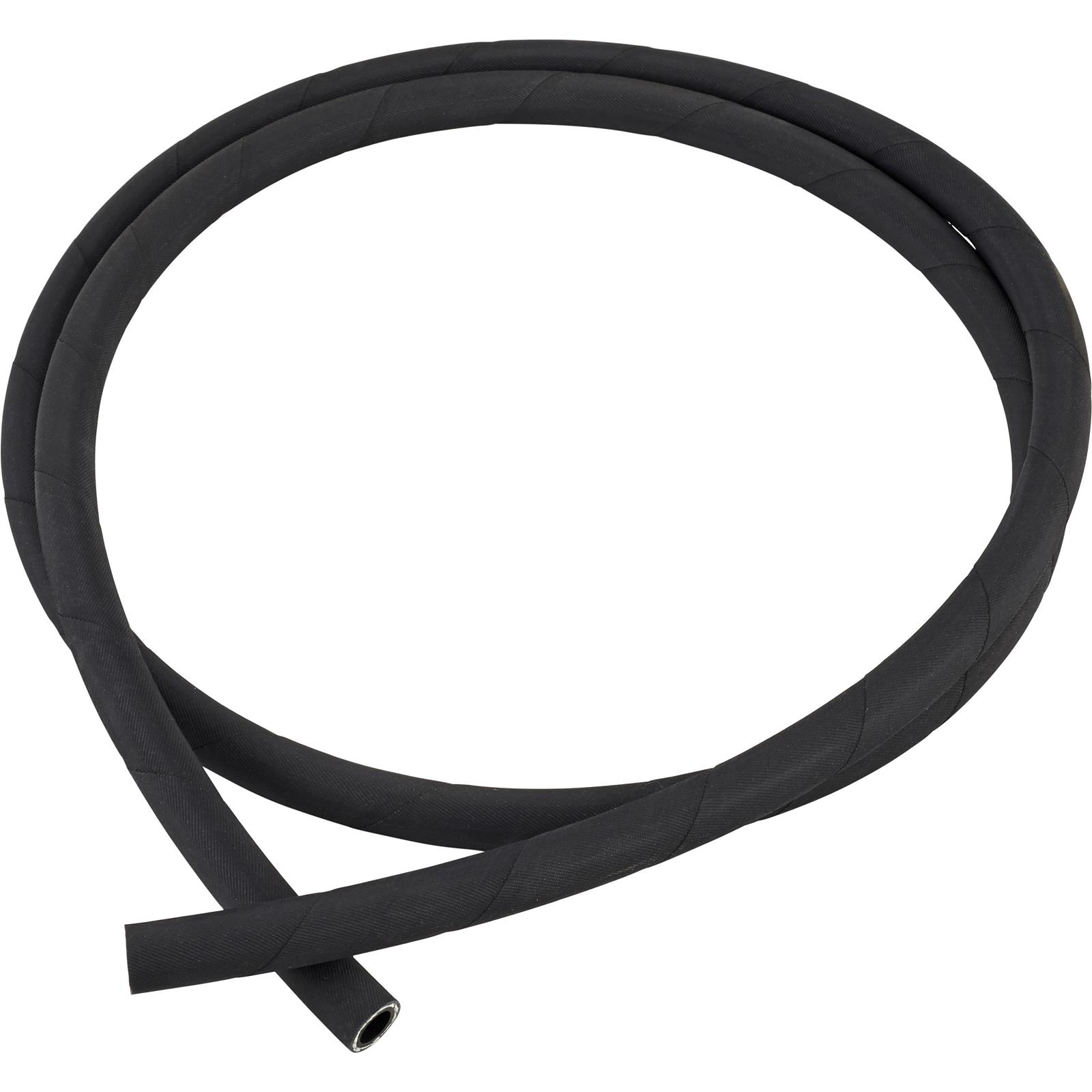 Aeroquip Special Application Socketless -6 AN Hose, Black, 10Ft Length