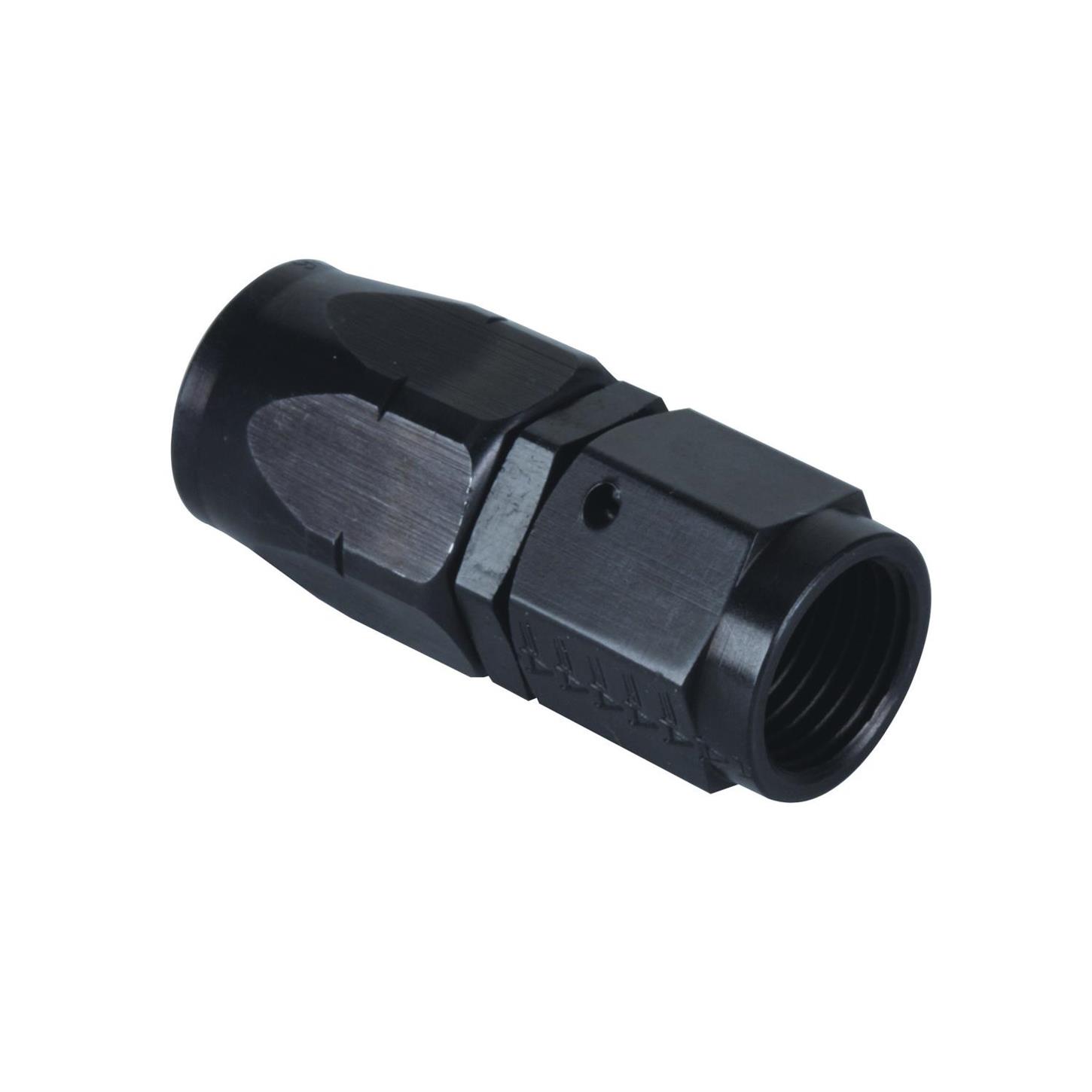 Aeroquip FBM4413 Straight Swivel Hose End Coupler Fitting-Black, -8 AN