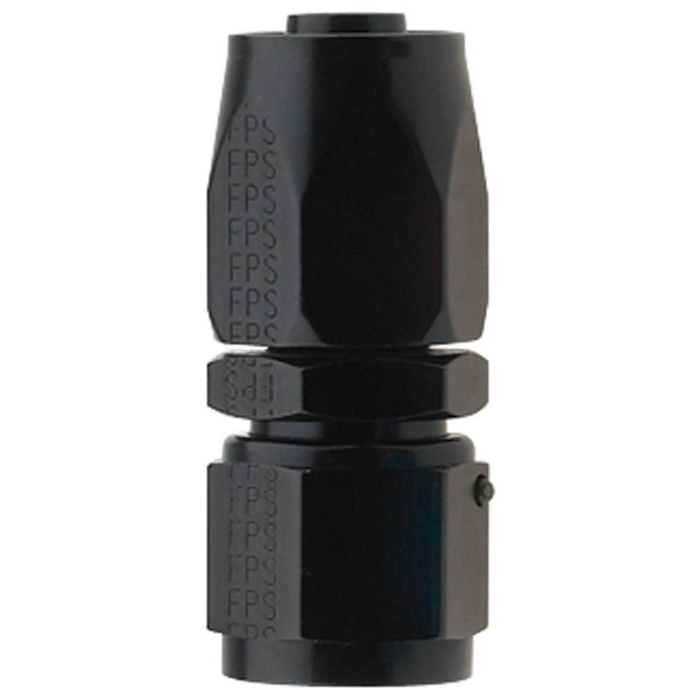 220112-BL 2000 Series Pro-Flow Straight -12 AN Hose End, Black