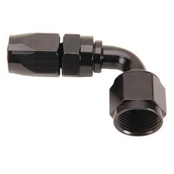 Fragola Fitting Hose End 8000 Series Push-Lite 90D 10AN Barb 8AN Barb Al 209110