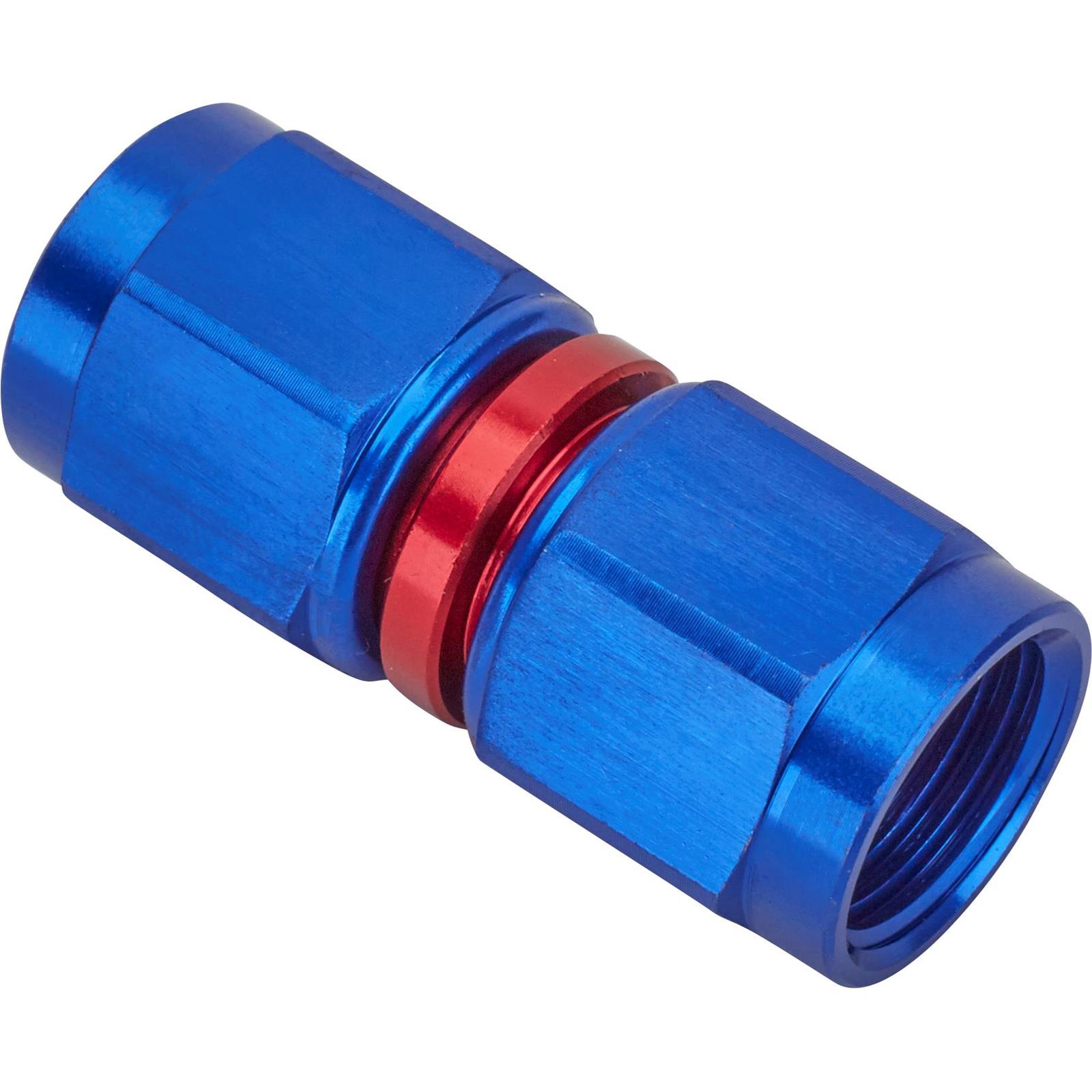 Female Aluminum Swivel Coupler Fitting, 6 AN