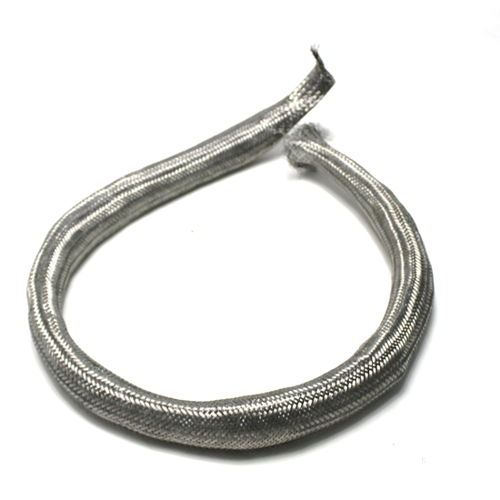 Garage Sale Stainless Braided Radiator Hose Cover, 11/4 to 15/8