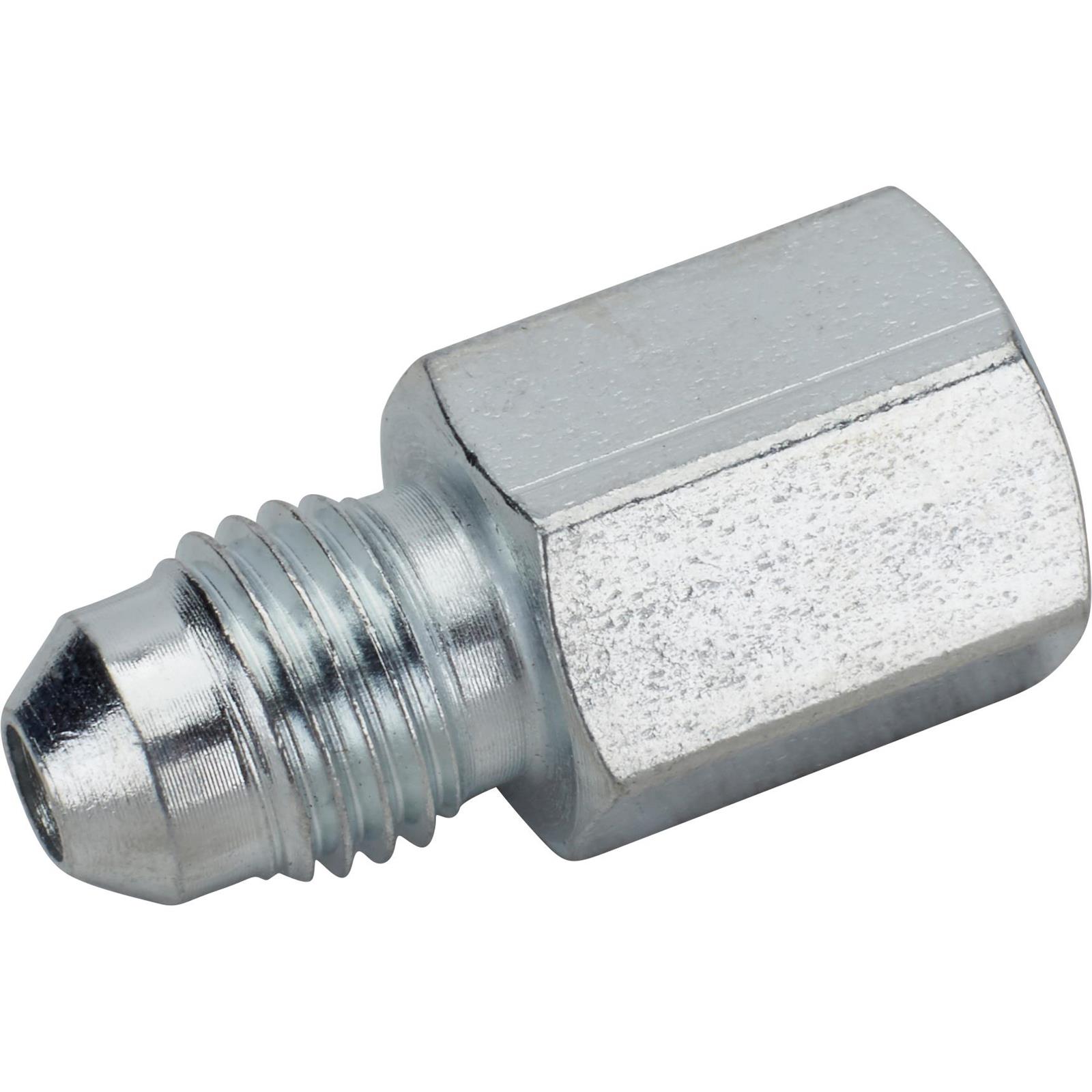 Gauge Fitting, Straight AN4 Male, 1/8 Inch NPT Female
