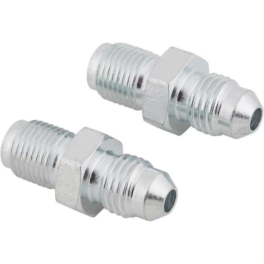 7/16 Inch-24 IFM to -4 AN Steel Male Brake Adapter Connector