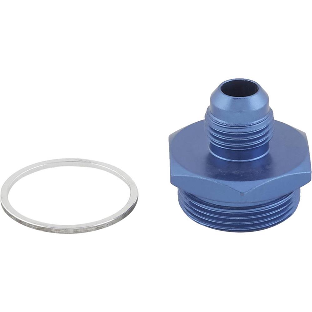 Carb Inlet Fitting Adapter, 6 AN to 1 Inch20
