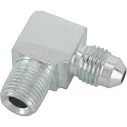 90 Degree -3 AN to 1/8 NPT Steel Adapter Fitting