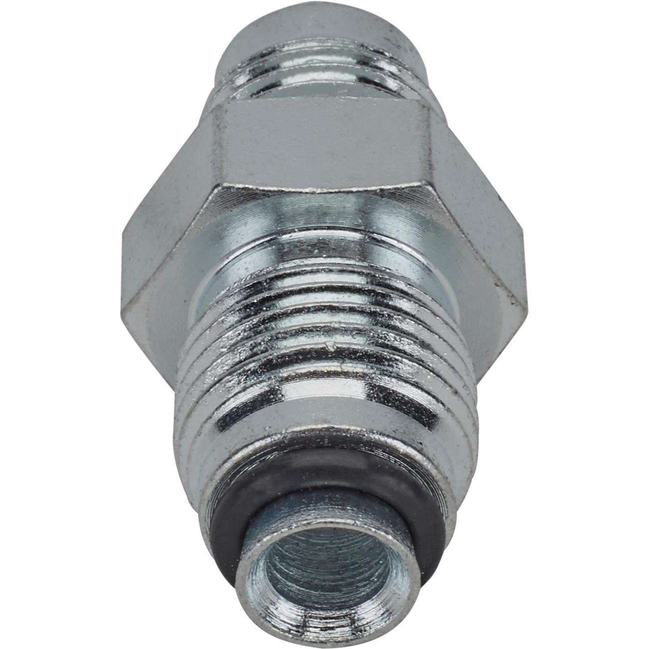 Steel Power Steering Box Adapter Fitting 16mm1.5 IFM/6 AN, 80Up GM