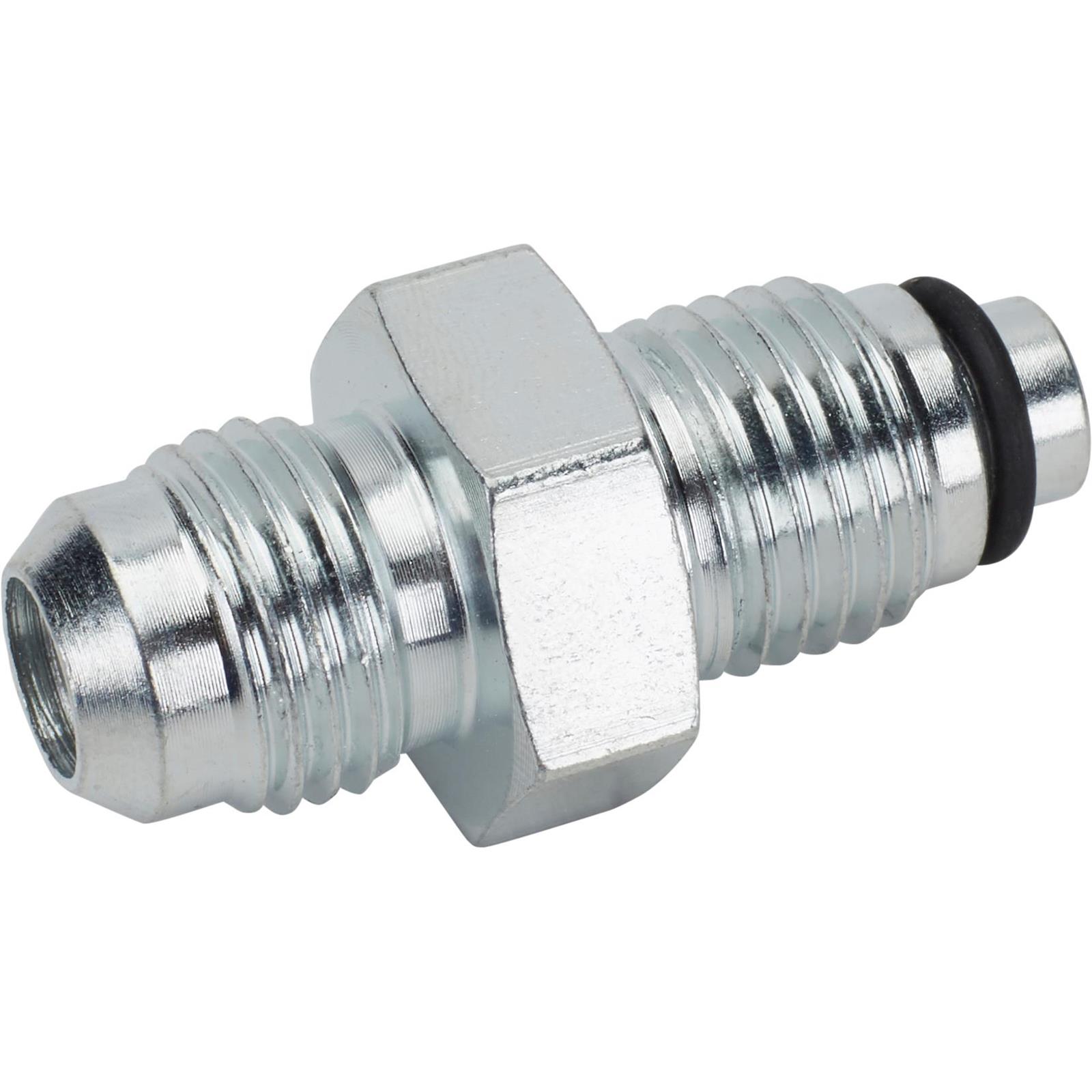 Steel Power Steering Box Adapter Fitting 14mm1.5 IFM/6 AN, 80Up GM