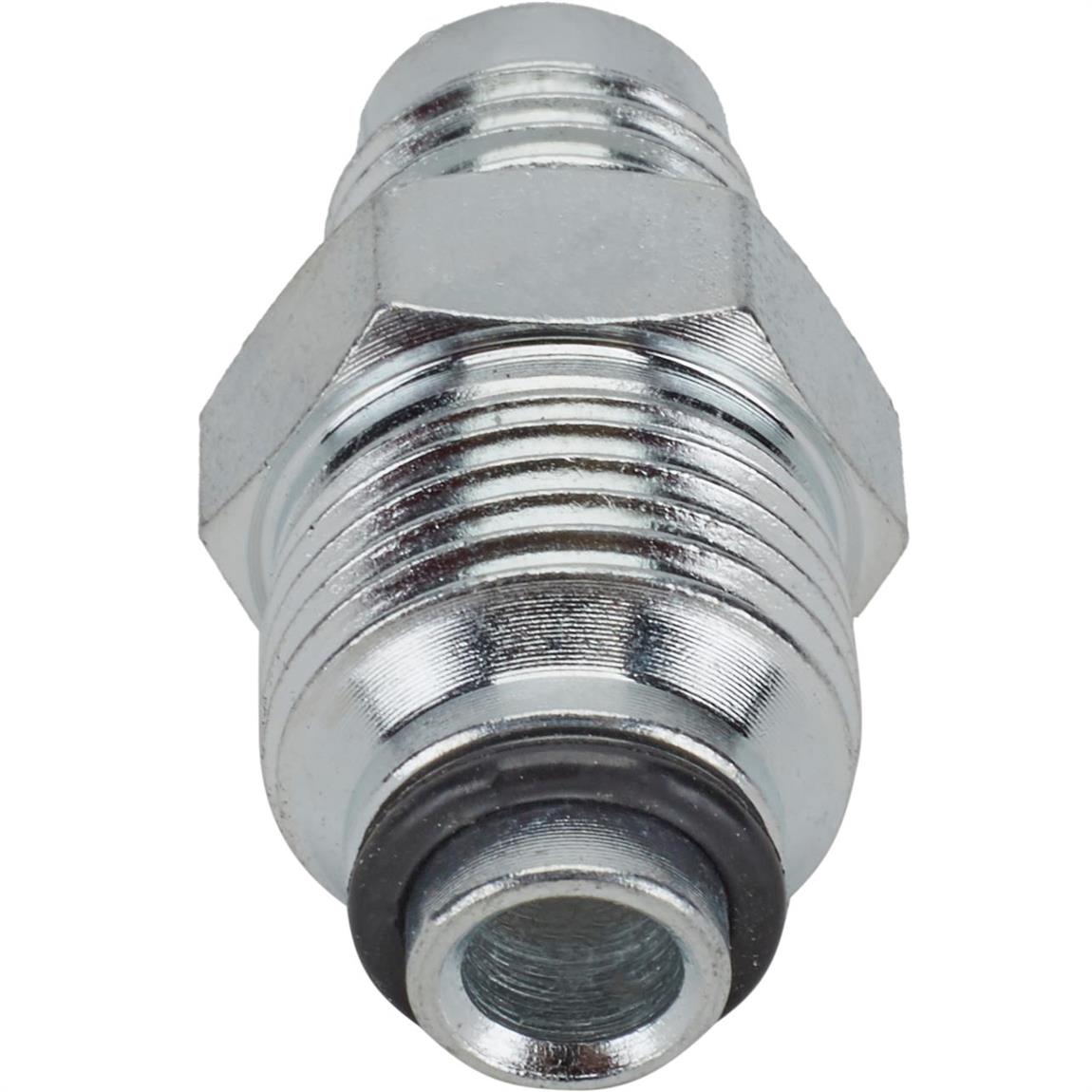 Steel Power Steering Box Adapter Fitting 18mm1.5 IFM/6 AN, 80Up GM