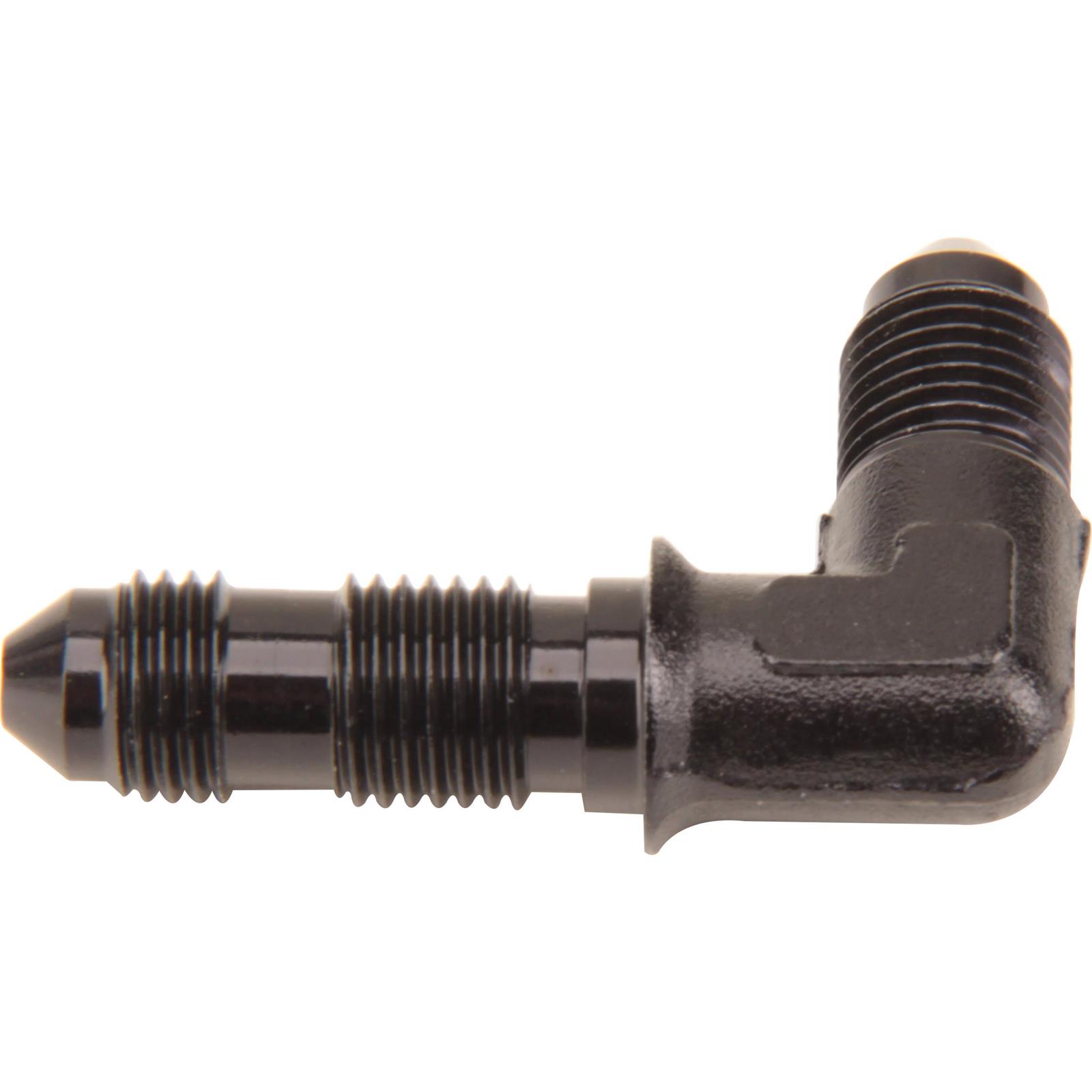 Fragola 483303-BL Aluminum Flare Bulkhead Fitting 90 Degree -3 AN