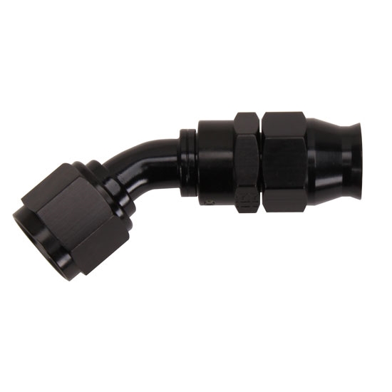 Fragola 684508-BL Real-Street 45 Degree PTFE Hose End Fitting, -8 AN