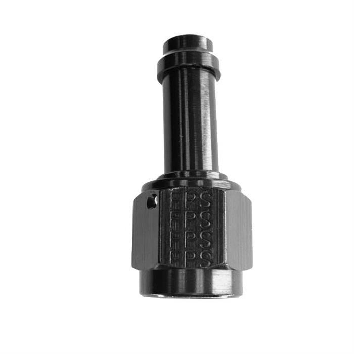 Fragola 750106-BL EZ Street Black Hose End, -6 AN, Straight