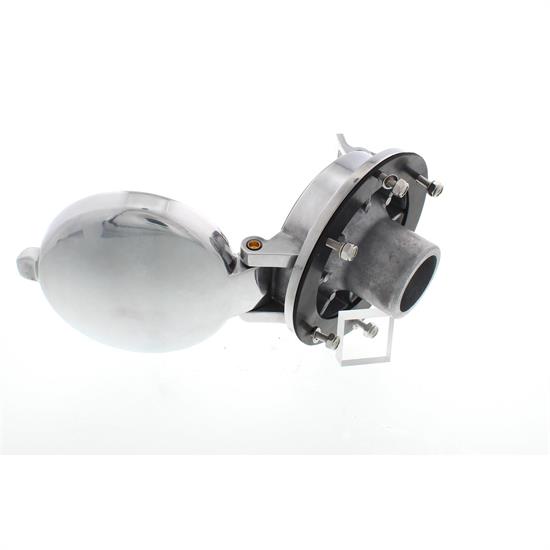 Speedway Motors Large 45/8" Polished Aluminum Shelby Cobra Style Gas