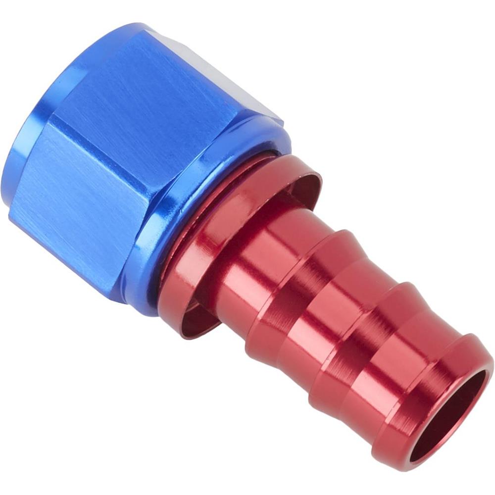 Straight Socketless Push-On Hose End, -12 AN