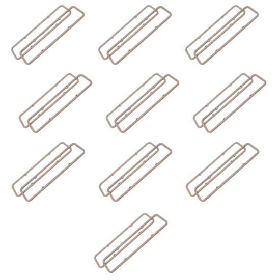 SCE Gaskets 211075-10 DYNO PAK (10PR) SBC 1/8 TUFF-B ACK VALV COVER GASKETS