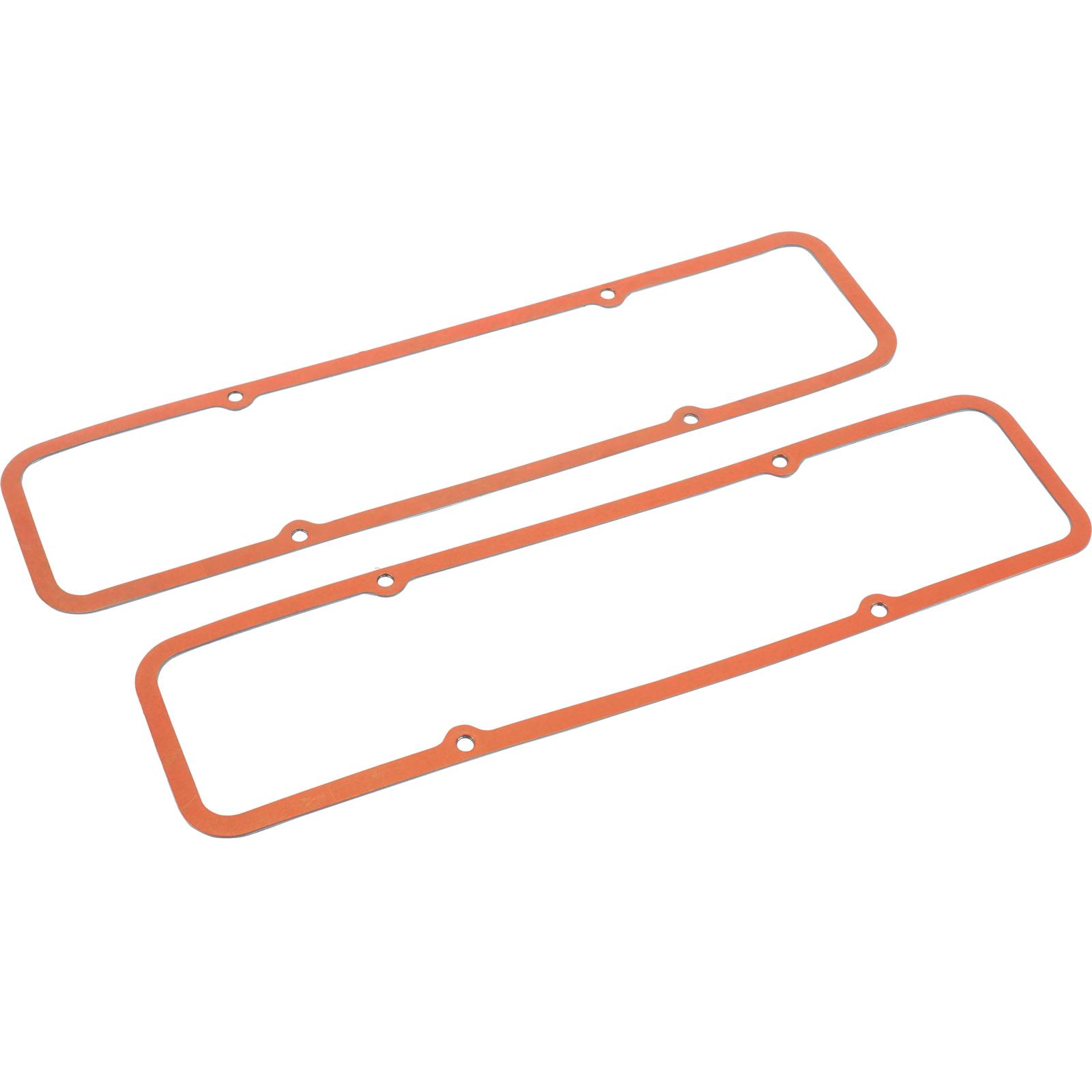 SCE Gaskets 211173 SBC Valve Cover Gaskets, Steel Core/Teflon