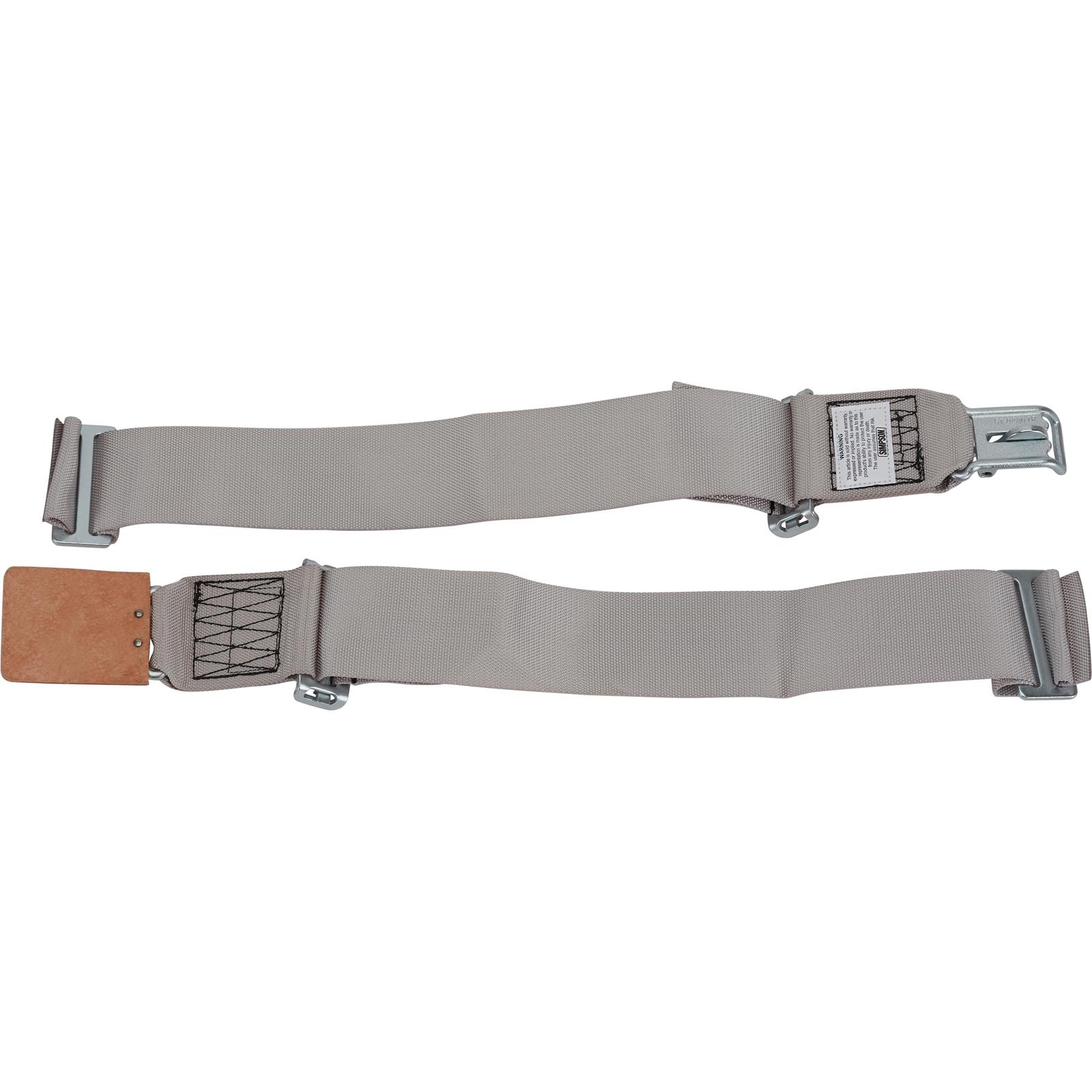 Simpson 29022 Wrap-Around Lap Belts, Latch and Link, Pull-Down