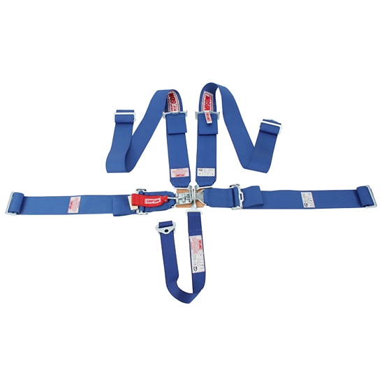 Simpson 5Point Harness Seat Belt Sets, Wrap Around, Pull Down