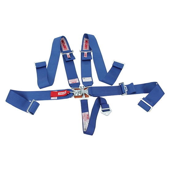 Simpson 5 Point Harness, Latch & Link Sprint Car Safety Seat Belt