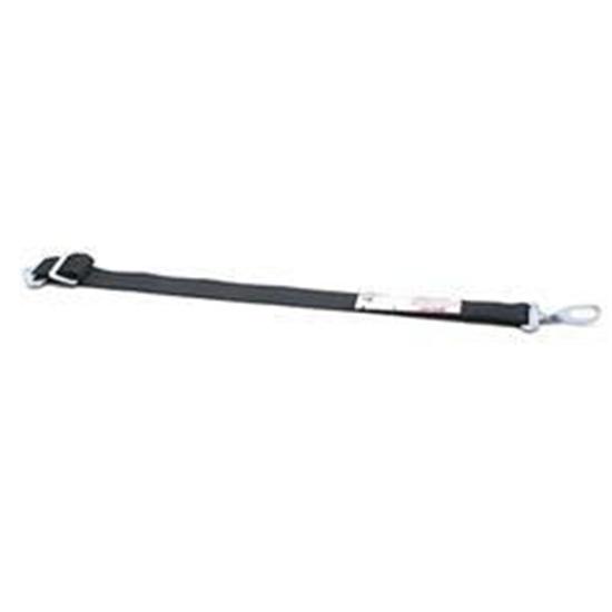 Simpson 31012BK Racing Black 27 Inch Single Anti-Sub Seat Belt