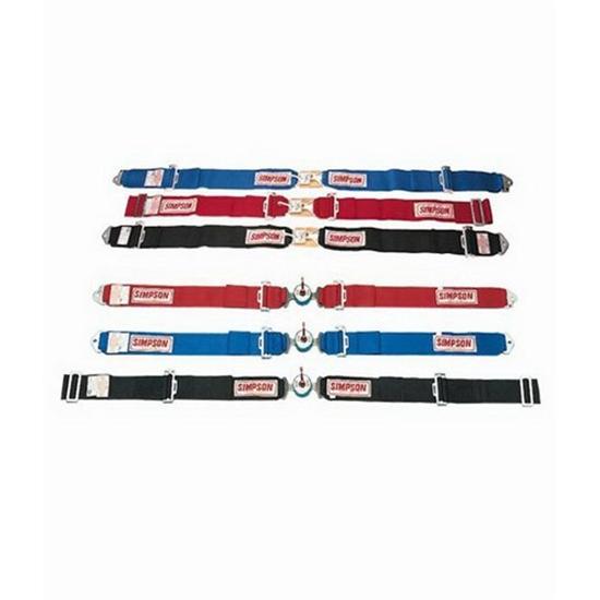 Simpson 32002P Wrap Around Cam Lock Lap Belts