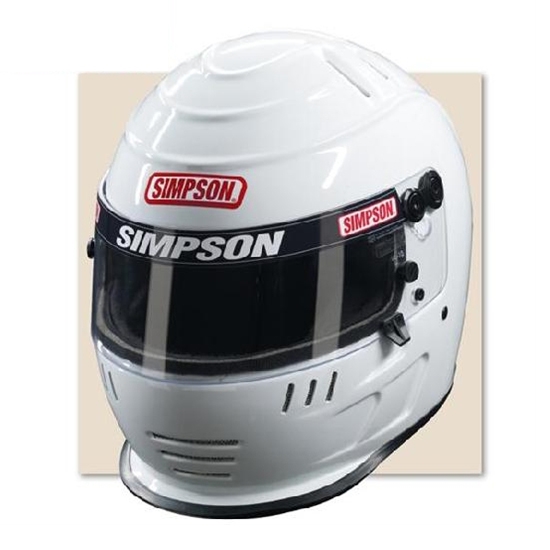 Simpson Shark Wicker Racing Helmet SA10SA 2010 Red 7