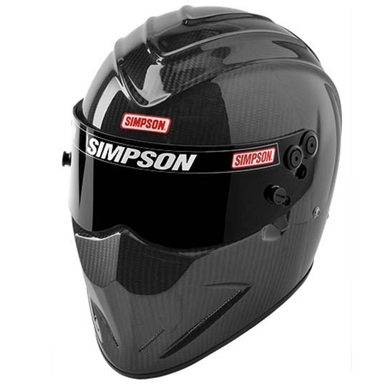 Simpson Diamondback Carbon Fiber SA2015 Racing Helmet
