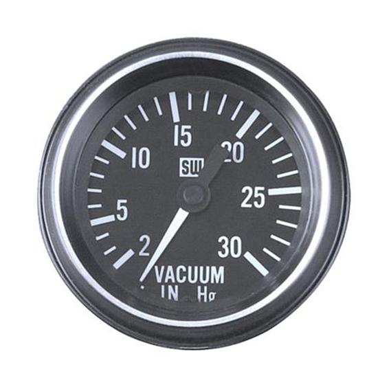 Stewart Warner 284AH Heavy Duty Vacuum Gauge, Mechanical, 21/16 Inch