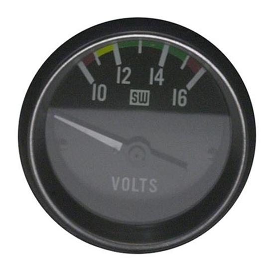 Stewart Warner 284H Heavy Duty 21/16 Inch Voltmeter Gauge