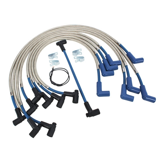 Taylor 80602 8mm Spark Plug Wire Set, Shielded SST, GM HEI, Over