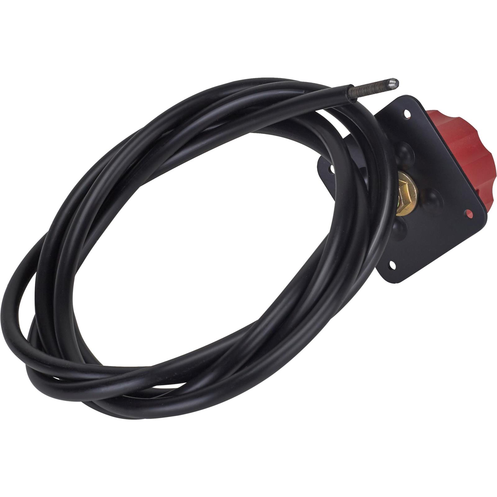 Tilton 72509 Standard Remote Brake Bias Adjuster, Red