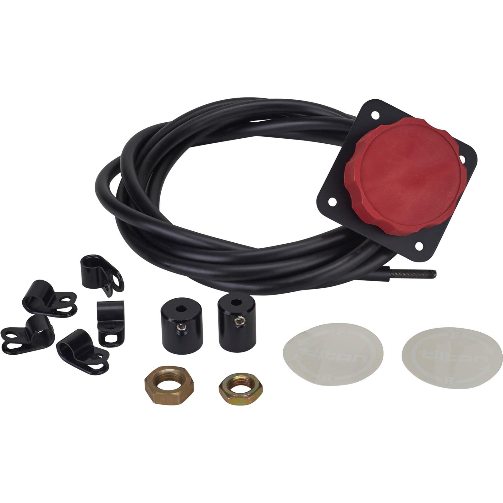 Tilton 72509 Standard Remote Brake Bias Adjuster, Red