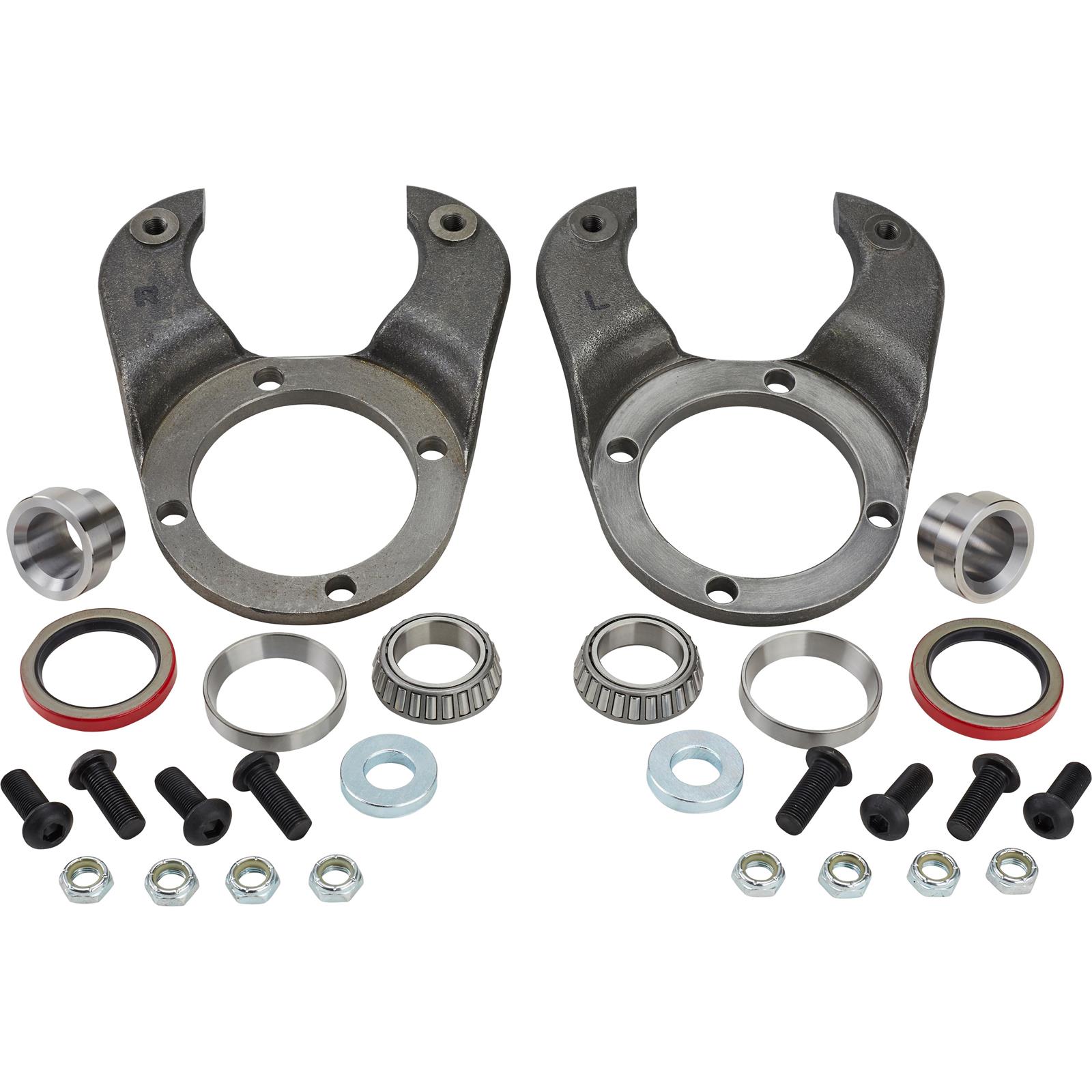 Disc Brake Bracket Kit for 193748 Ford Spindles, Metric Caliper