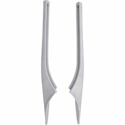 Plain Aluminum 1926-1927 Model T Roadster Smoothie Windshield Posts