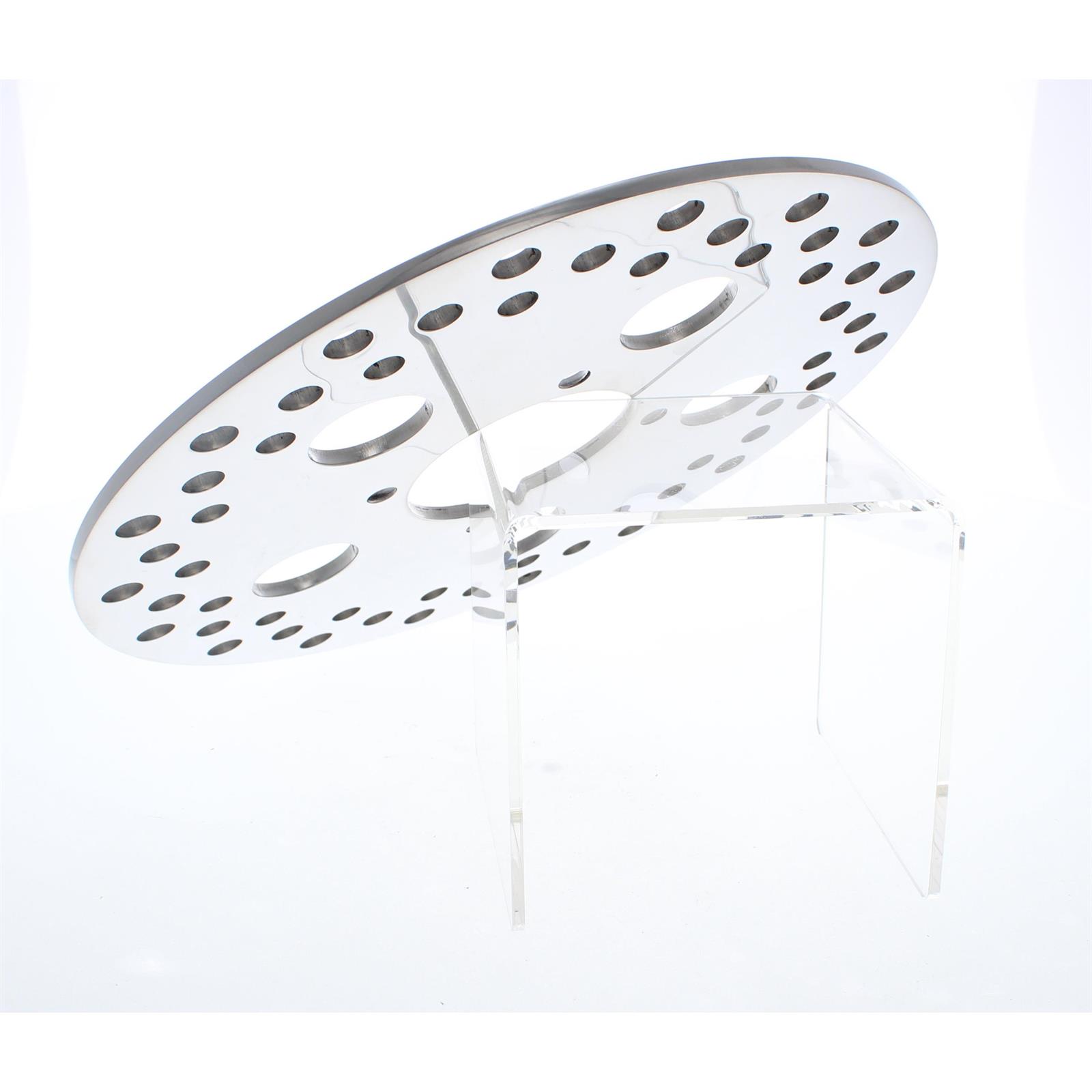 Front Polished Stainless Steel Replacement Brake Rotor, 1/4 x 10 Inch