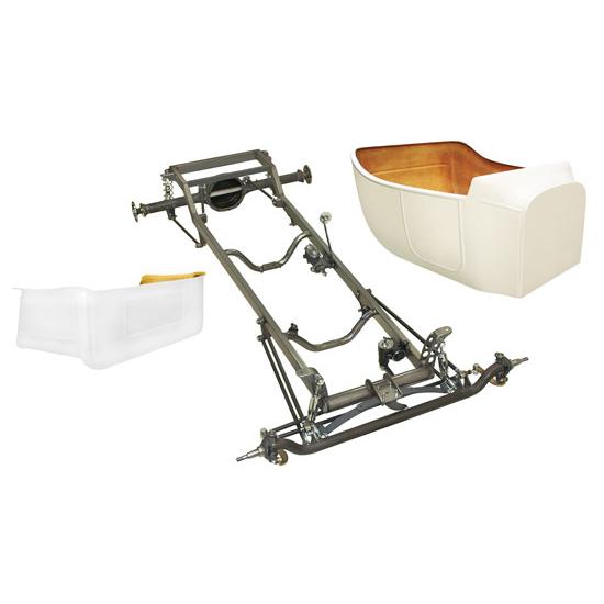 Deluxe 1923 T-Bucket Frame Kit w/ Standard Body and Bed, No Floor