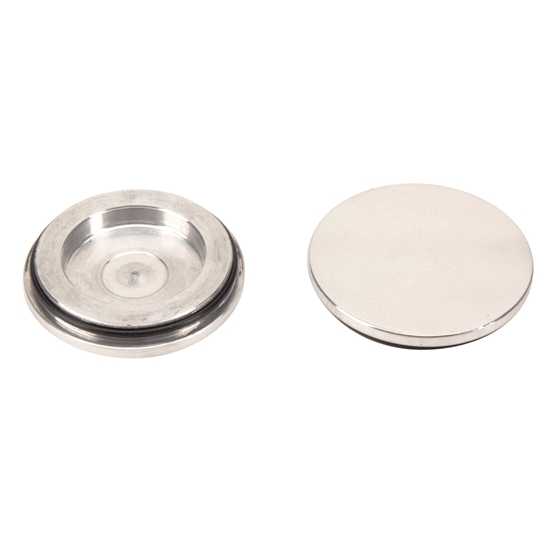 Dayton Wire Wheel Polished Hub Caps, Pair