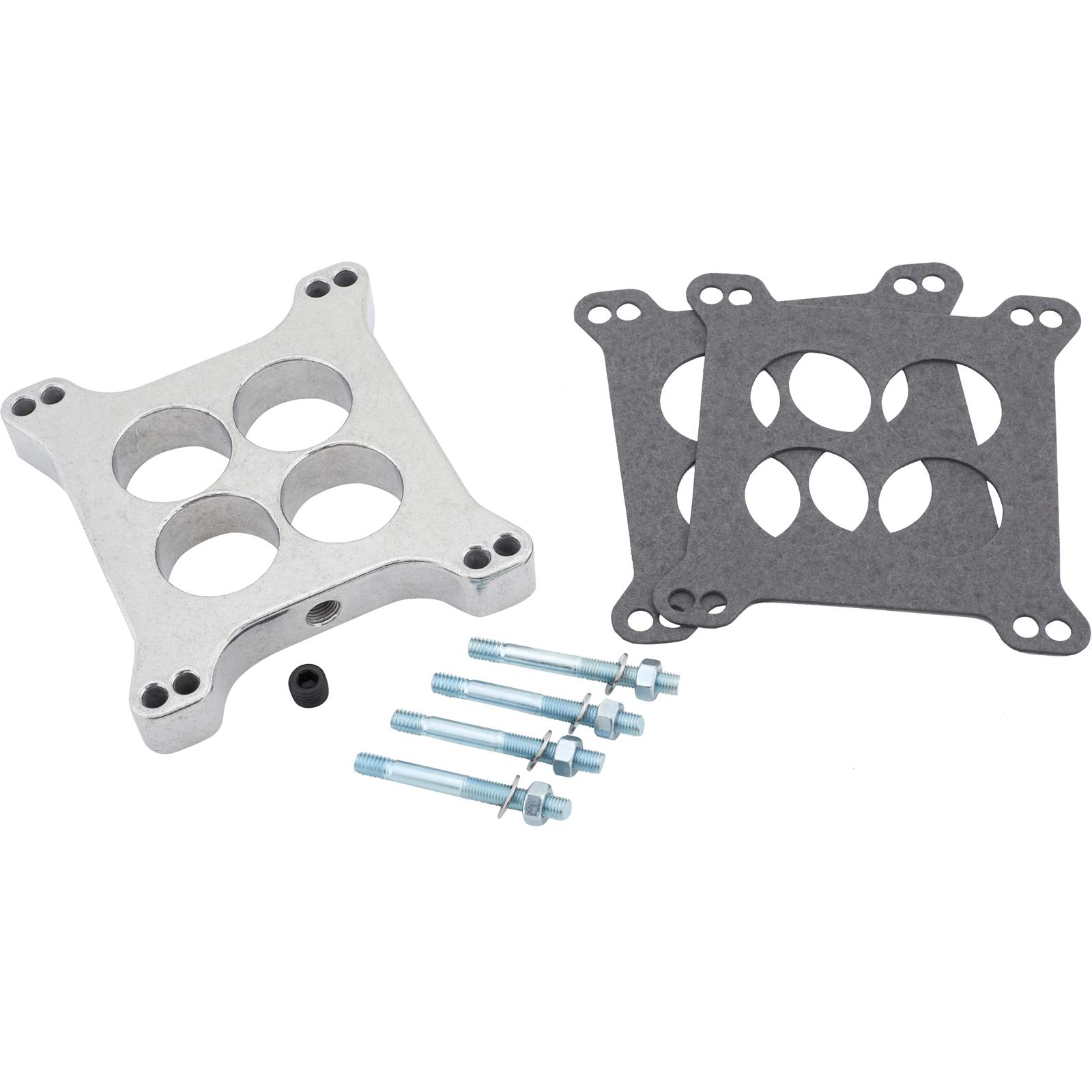 Holley Aluminum 1 Inch Carburetor Spacer, 4Hole