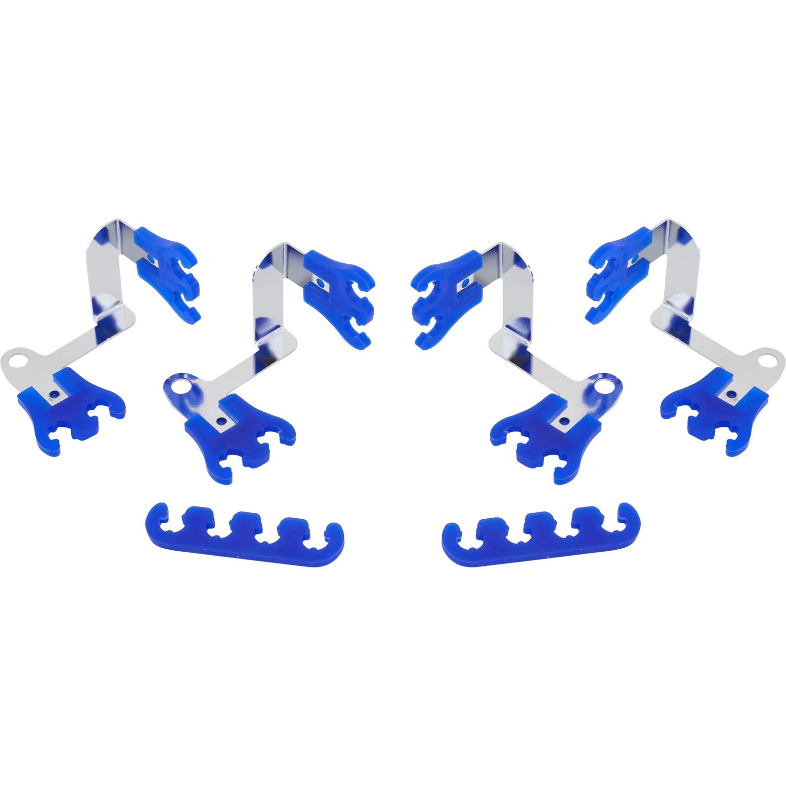 Spark Plug Wire Looms Set, Blue