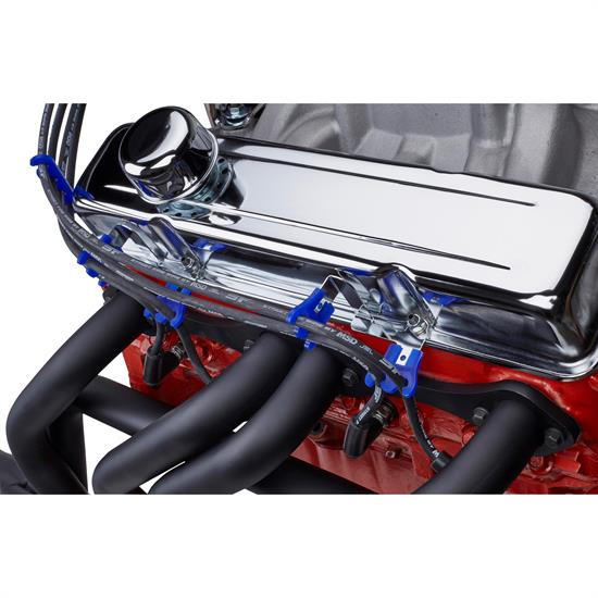 Spark Plug Wire Looms Set, Blue