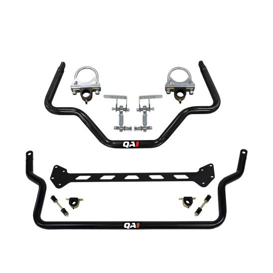 QA1 52855 Front/Rear Sway Bar Kit 7888 GM Gbody, High Clearance