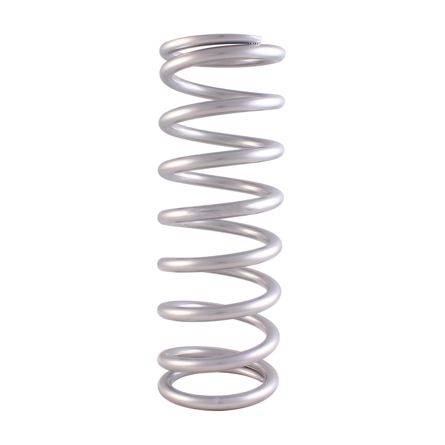 9HTSP450 3.8 in. ID Upper & 2.5 in. ID Lower Pro Coil System Spring with 9 in. Length - Silver Powder Coat