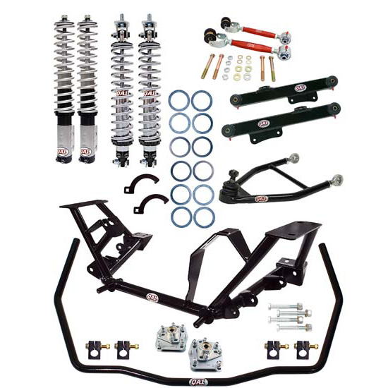 QA1 DK02FMM4 199604 Ford Mustang Drag Racing Suspension Kit, Level 2