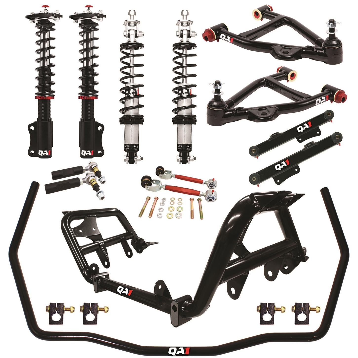 QA1 DK42FMM2 Lvl 2 Full Vehicle Drag Kit, 8789 Mustang W/Shocks