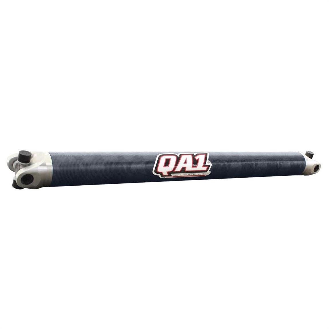 QA1 JJ11234 Dirt Late Model Carbon Fiber Driveshaft, 38.5 In, No Yoke