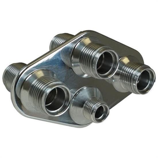 4Way Bulkhead Plate and Fitting Kit for Heat and A/C, Diamond