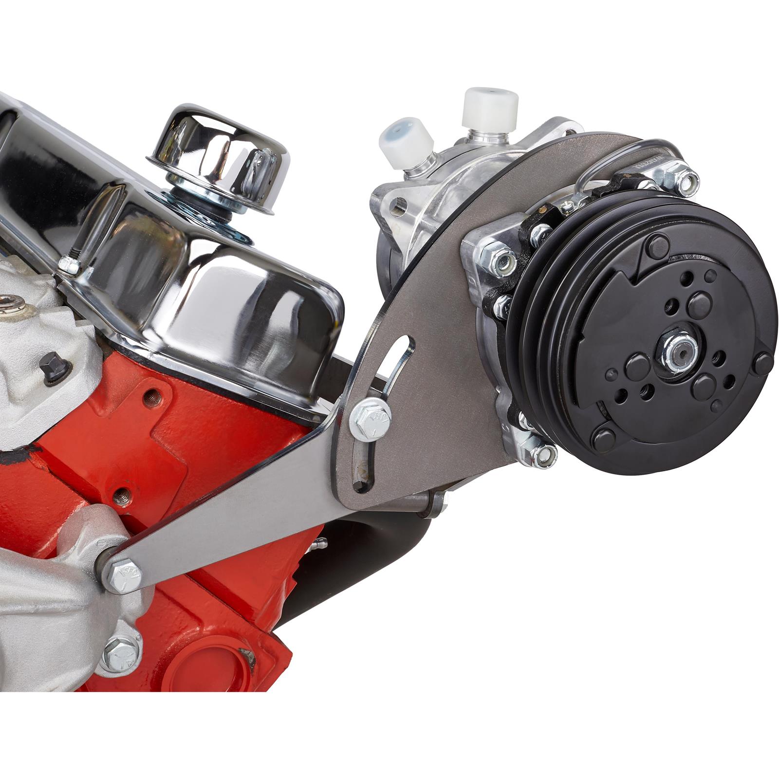 Vintage Air 15410VCB Side Mount A/C Compressor Bracket, SBC, LH