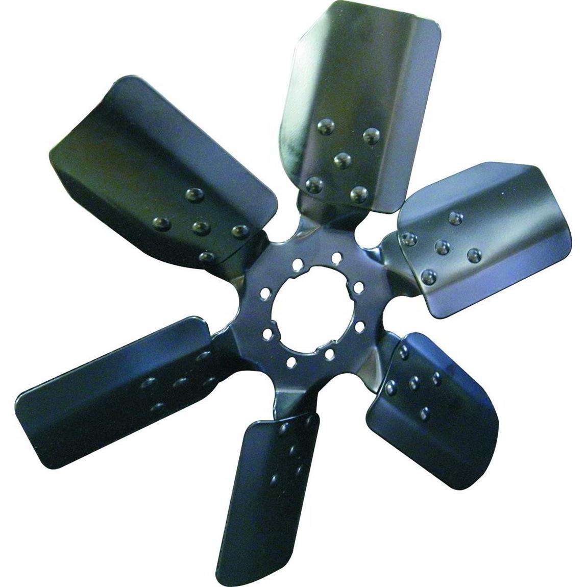 Vintage Air 32117HSR Clutch Fan Blade 17 X 2, Reverse Rotation